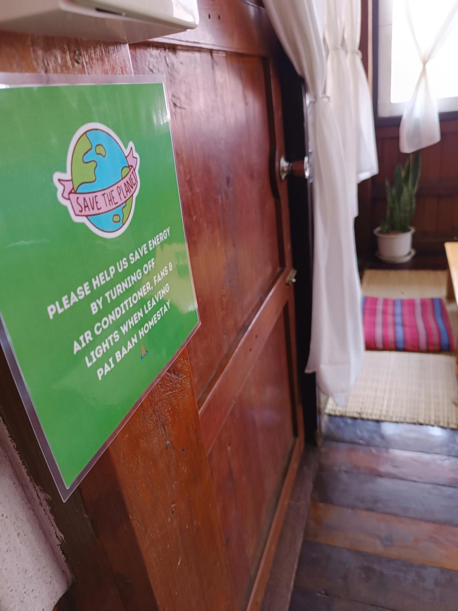 Pai Baan Homestay ปายบ้าน โฮมสเตย์ ถนนคนเดินปาย Exteriör bild
