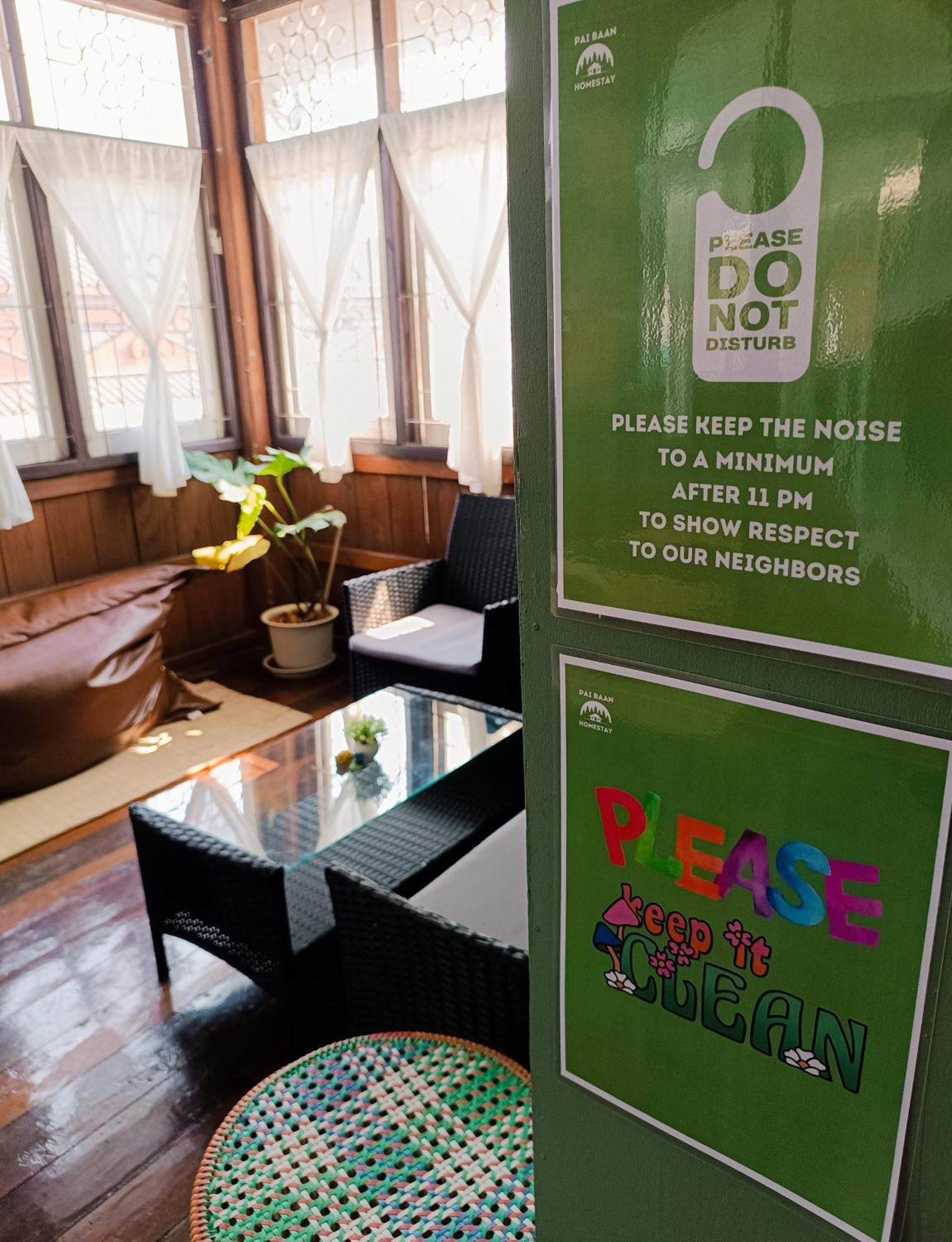 Pai Baan Homestay ปายบ้าน โฮมสเตย์ ถนนคนเดินปาย Exteriör bild
